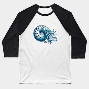 Nautilus art Baseball T-Shirt